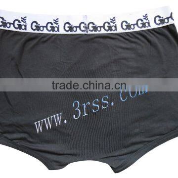 Fashion Men Black Modal/cotton Boxer Underwear photo-2