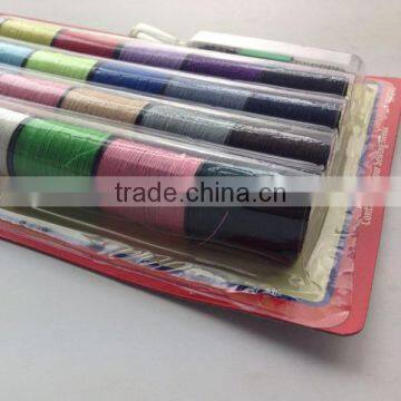 High Quality Pure Yarn Cross Stitch Threads High Tenacity Metallic Thread
