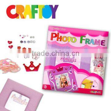 Art & craft kit design your Princess photo frame benefit price