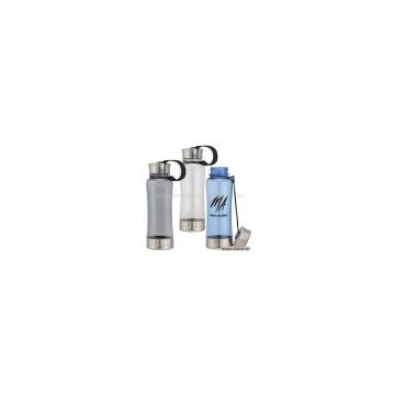 Sell PC Water Bottle with Stainless Steel Lid and Base