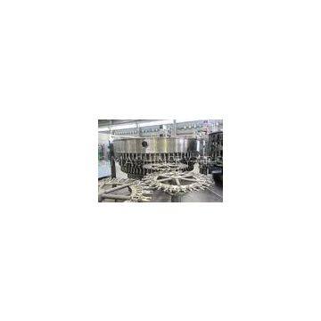 Volumetric Mineral Water Filling Machine , 18000BPH Beverage Filling Machinery