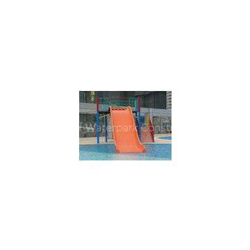 Fiberglass Kids Wide Slide, 5.0m Height Water Park Slides For Pools
