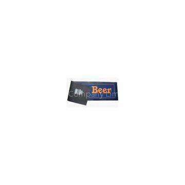 Eco Friendly Rubber Bar Runner, Durable Rubber Beer Mats