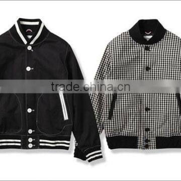 Custom Men Varsity Jacket / Versity Man Jacket Wholesale / Winter Leather Jacket winter aviator leather jacket