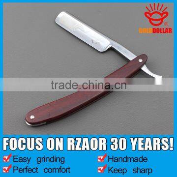 "GOLD DOLLAR W53" Single edge straight razor shaving razor safety razor