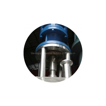 Steam heating chemical agitator tank blending tank