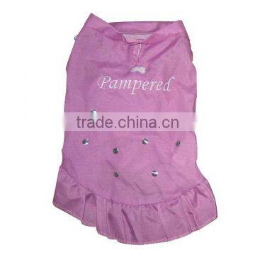 Cute Dog Cloth Purple Pet Clothes Dog Accessory Costume