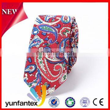 2017 New Design Cotton Colorful Printed Mens Tie photo-3