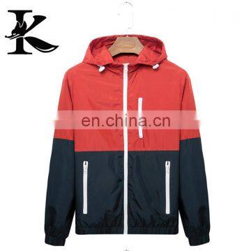 Men and Women Polyester Thin Coat Light Weight Windbreak Jacket With Hood photo-2
