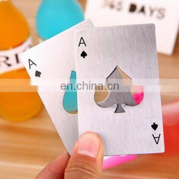 Just Arrival Promotional Party Favors Playing Card Ace Bottle Opener photo-3