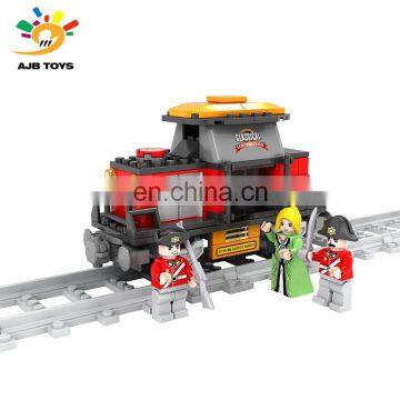 China manufacturer reliable quality 151PCS plastic building toy train track blocks toy