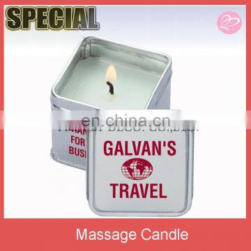 Aromotional square aromatherapy candle