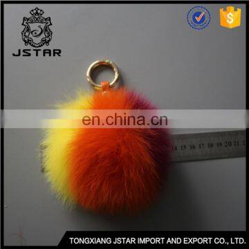 Specification Fox Hat Pom Poms Fur Key Chains