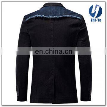 in Stock Items Latest Design Men's Denim Suit photo-4