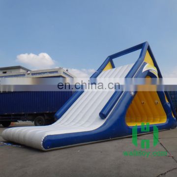 Hot sale pvc material floating giant climbing inflatable iceberg