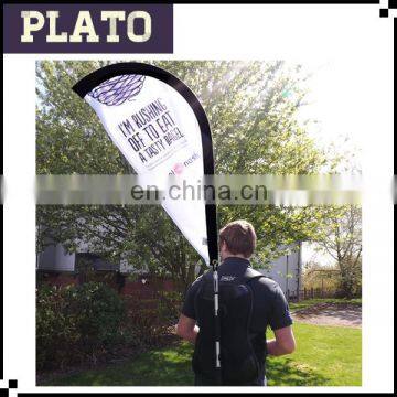 Flying flags and banners/teardrop flag banners/advertsing backpack flag