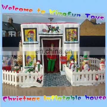 X-mas inflatable Christams lodge