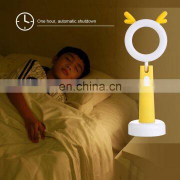 2017 Hot Sale Rechargeable Eye Protection Cartoon Led Night Light Cartoon Lamp photo-6