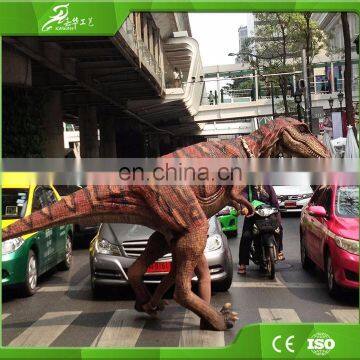 KAWAH Realistic Life Size Jurassic Dinosaur Velociraptor Costume