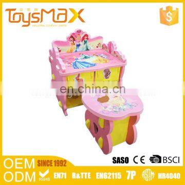 Latest Design Eva Foam Children Kids Study Table And Chair Set