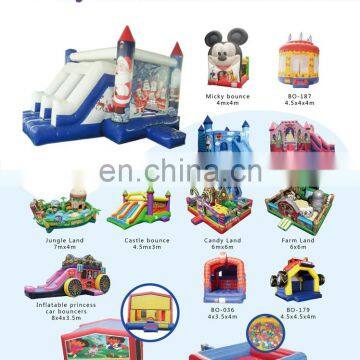 PVC Tarpaulin Inflatable Bounce Play House Bouncing Castles Toys Air Bounce House for Kids photo-2