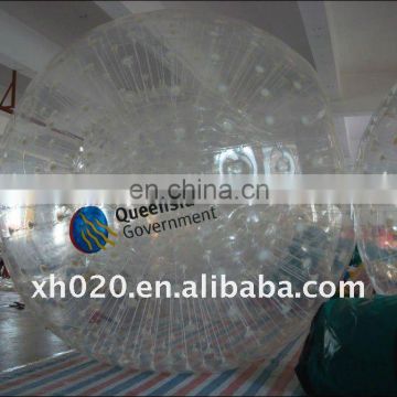 Inflatable Zorb pvc or tpu aqua zorbing ball