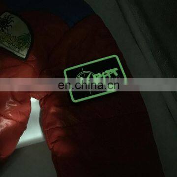 High Quality Durable Custom Glow in Dark PVC Patch photo-5