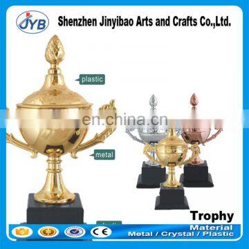 On Sell Gold Sports Metal Trophies Awards With Plastic Base photo-4
