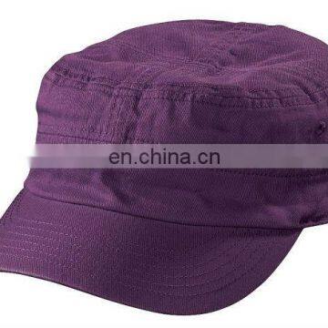 pure color military cap