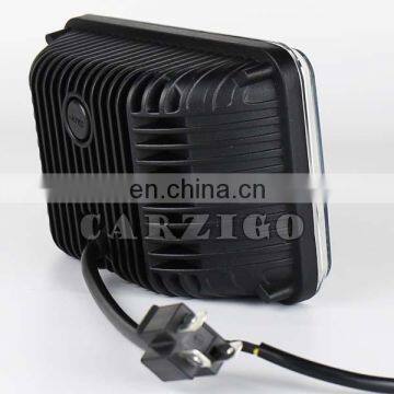 CZG-4624 for Traillers Trucks 6x4 Inch 24w Led Head Lamp With Hi/low Spot Beam Black for Heavy Duty 4X6 Inch Led Head Light