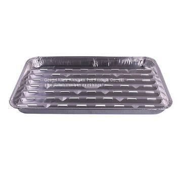 Large take away Party aluminum foil barbecue grill tray