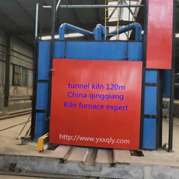 Brick tunnel kiln furnace 120m1600℃ Made in China