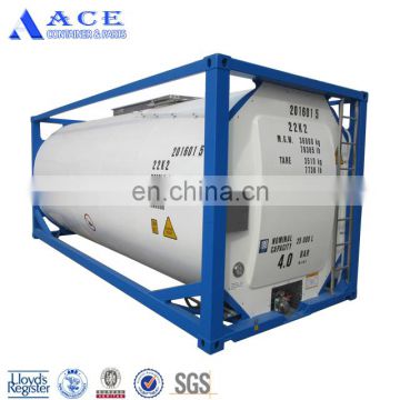 ASME Standard Brand New Food Grade T11 20ft ISO Tank Container