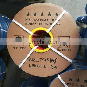 Blue Hose PVC 300mm Layflat Pipes - PVC Water Delivery Hose Discharge Pump Lay Flat Irrigation