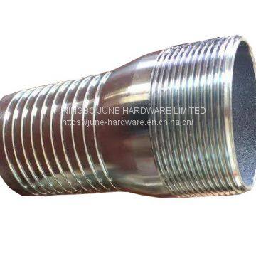 Galvanized steel pipe nipple