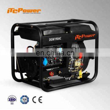 High Efficiency Stronger Open Frame 3kw Denyo Welding Machine Easy to Move photo-4