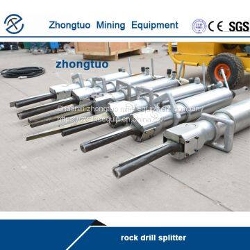 Hydraulic Rock Splitter Breaking Rock and Concrete