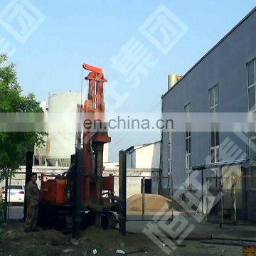 HQZ-200 Crawler mounted borehole water drilling rig prices