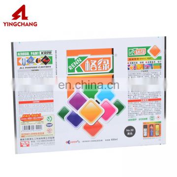 OEM CMYK / PMS Color Printing Tinplate Sheet