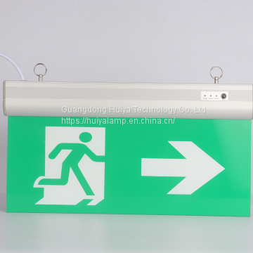 Double-sided led emergency exit sign light can be hung