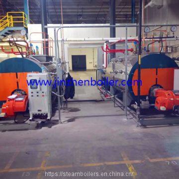 Horizontal Type Fire Tube Industrial Oil/Natural Gas Fired Steam Boiler Factory In China