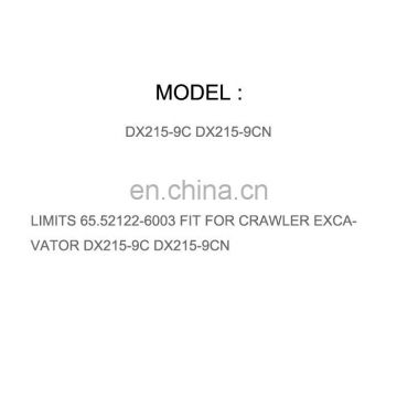 DIESEL ENGINE PARTS VALVE PRESSURE LIMITS 65.52122-6003 FIT FOR CRAWLER EXCAVATOR DX215-9C DX215-9CN