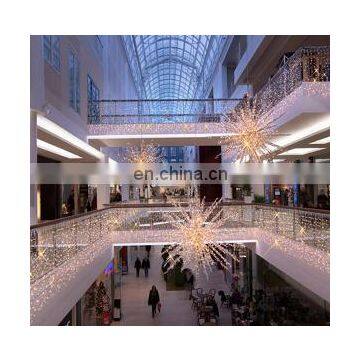 Indoor Shopping Mall Decoration Led String Curtain Fairy Light Christmas Outdoor Led Icicle Light photo-6