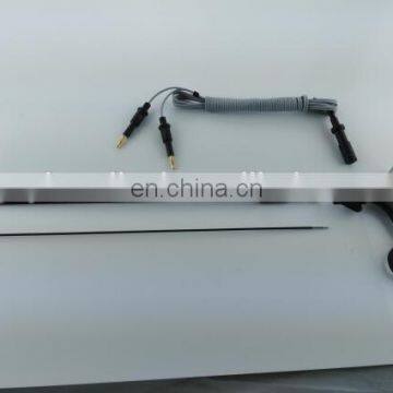 Double Action 5mm Laparoscopic Insulated Curved Bipolar Forceps With Cable photo-3