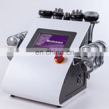 Body slim microcurrent cavitation rf ems weight loss body shape slimming machine