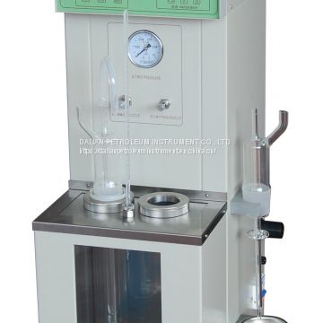 Air release tester for lubricating oils