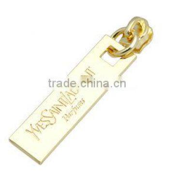 High Quality No.3 Gold Fashion Non Lock Nylon Slider