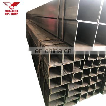 Tianjin Manufacture Black Square Hollow Section Steel Pipes