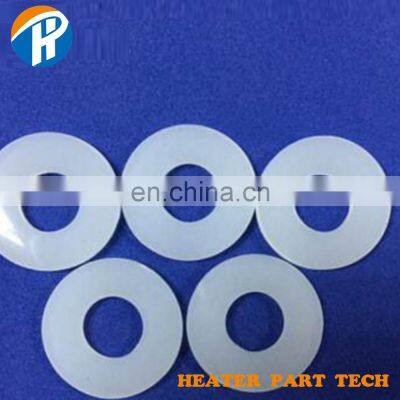 Rubber spacer for heater elements