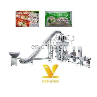 Automatic Frozen Meat Ball/chicken Nuggets/meat Cubs Packing Machine photo-2